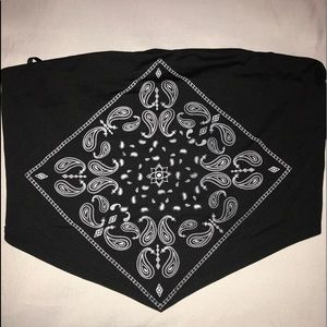 Bandana Tube Top